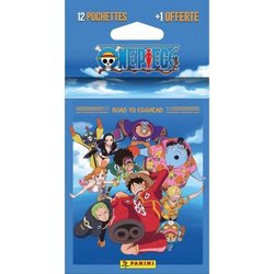 Blister - PANINI - ONE PIECE ROAD TO EGGHEAD - 12 tasche + 1 omaggio -