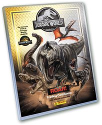 Starter Pack - PANINI - JURASSIC WORLD 4 TCG - Album + 2 sleeves - 16 