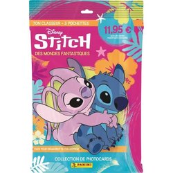 Pack de inicio - PANINI - STITCH PHOTOCARDS - Carpeta + 3 bolsillos - 