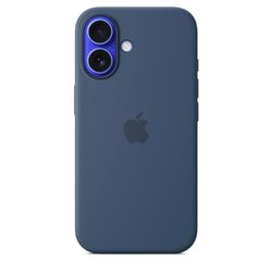 APPLE iPhone 16 - Funda de silicona con MagSafe - Mezclilla