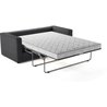 3-Sitzer-Sofa  Delta  Stoff Anthrazit  Semi-Express-Umbau  190 x 9
