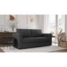 3-Sitzer-Sofa  Delta  Stoff Anthrazit  Semi-Express-Umbau  190 x 9