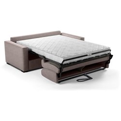 Express-Umbausofa - MARIUS - Beiger Stoff - 190 x 100 x 87 cm