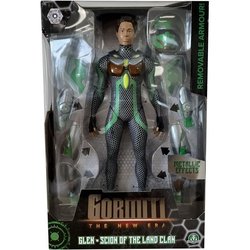 Gelenkfigur  GORMITI  Spross mit Rüstung, Erdmodell  27 cm  ab 4 J