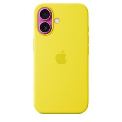 APPLE iPhone 16 - Custodia in silicone con MagSafe - Frutta Stella