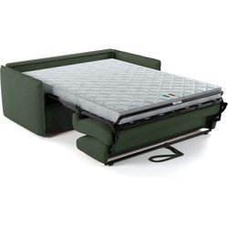 Express-Umbausofa - 3 Sitze - MYKONOS - Stoff Como 11 Forest - 185 x 1