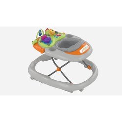 Camminatore Walky Talky Grigio - Suoni e Luci - 4 ruote - 6 freni - CH