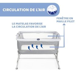 CHICCO - Lettino da co-sleeping Next2Me Dream Silver