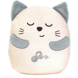 Gatito de peluche - CHICCO - Gris - Desde el nacimiento
