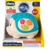Sensory Hedgehog Activity Toy/Night Light - CHICCO - Day&Night - Blue 