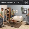Aspirateur traineau sans sac - HOOVER - HP321PAF - 850 W - 75 dBA - 2 
