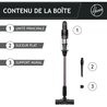 Aspirapolvere senza fili - HOOVER HF1P10H - 40 AW - Schermo LED - Nero
