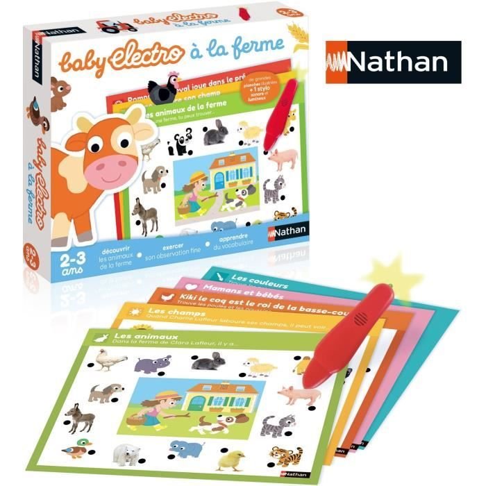 Nathan Baby Electro - Farm animals, electronic game