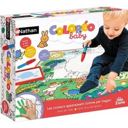 Kreative Aktivität - NATHAN - Coloréo Baby - Ausmalen mit Wasser, geei