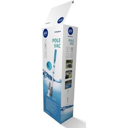 GRE - Batteriebodenreiniger mit Teleskopgriff