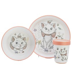 Set de comida THERMOBABY ARISTOCHAT 3 piezas: Plato, bol y taza