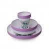 COFFRET REPAS 3 PIeCES GOBELET + BOL + ASSIETTE ANTIDÉRAPANTS LILO et 
