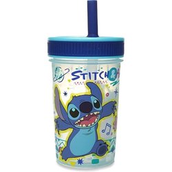 Rietjesbeker - THERMOBABY - LILO & STITCH - 420 ml - Lekvrij - BPA-vri