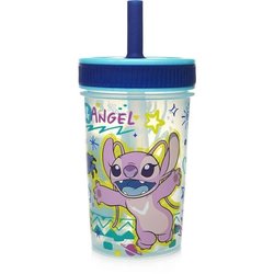 Rietjesbeker - THERMOBABY - LILO & STITCH - 420 ml - Lekvrij - BPA-vri