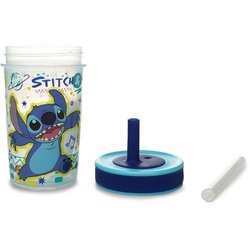 Rietjesbeker - THERMOBABY - LILO & STITCH - 420 ml - Lekvrij - BPA-vri