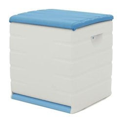 Plastiken padlockable chest with casters - 190 l - functional and aest