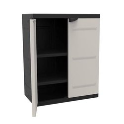 TITANIO PLASTIKEN Armario bajo 2 puertas con estantes A70 x P44 x H88 