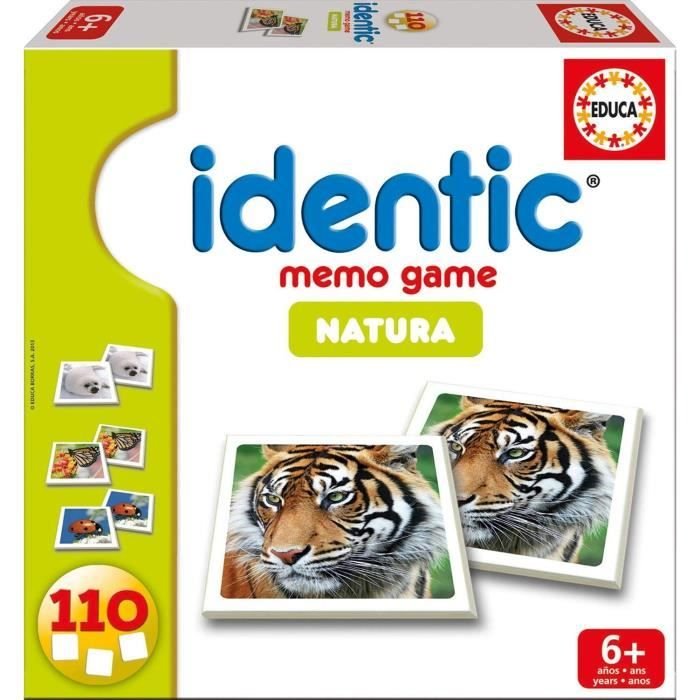 Geheugenspel - EDUCA - Identic Natura