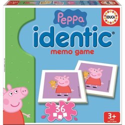 Peppa Pig Memory  EDUCA  Idendit  Form der Paare  Junge und Mädche