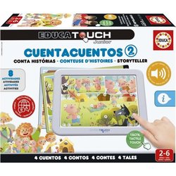 Juego educativo - EDUCA - Touch Junior - Cuentacuentos 2 - 4 cuentos -