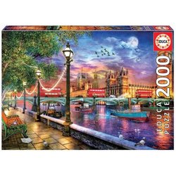 EDUCA - Puzzle - 2000 London bei Sonnenuntergang