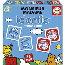 Jeu d apprentissage - EDUCA - Monsieur Madame - Identic