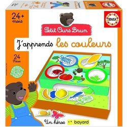 Jeu d apprentissage - EDUCA - J Apprends Les Couleurs - Petit ours bru
