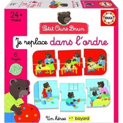 Learning game - EDUCA - I associate the logical sequences - Little bro