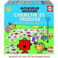 Leerspel - EDUCA - Monsieur Madame - Zoek en vind