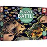 Puzzle - EDUCA - Battle Jr Natura - 12 puzzle - 42 pezzi - Tema Natura