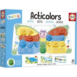 Articolors - Gioco educativo - EDUCA - Impilare gettoni colorati e for