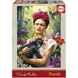 Puzzle - EDUCA - Il Giardino della Vita - 1000 pezzi - 34 x 48 cm - Te