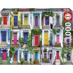 Puzzle - EDUCA - Gates of Notting Hill - 1000 pezzi - Tema Architettur