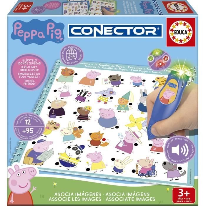 Conector Junior - Gioco educativo elettronico - EDUCA - Peppa Pig - Ap
