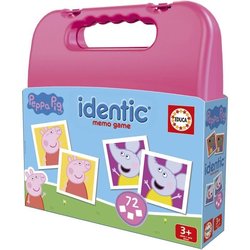Peppa Pig identica - Gioco di memoria - EDUCA - 72 carte, sviluppa mem