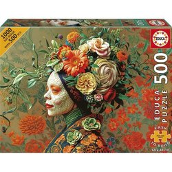 Puzzle - EDUCA - Eidechsenkönigin - 500 Teile - Tiere - 68 x 48 cm - a