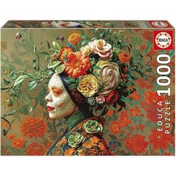 Puzzle - EDUCA - Eidechsenkönigin - 1000 Teile - 48x68 cm - Für Erwach