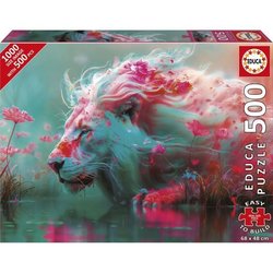 Puzzle - EDUCA - Re dei Fiori - 500 pezzi - Tema Paesaggio - Per adult