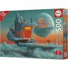 Puzzle - EDUCA - Planeta de Fuego y Hielo - 500 piezas - 68x48 cm - a 