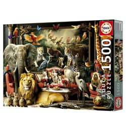 Puzzel - EDUCA - Het Dierenlandhuis - 1500 stukjes - 85 x 60 cm - vana
