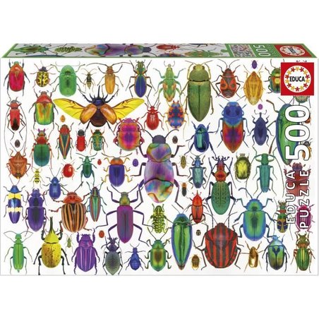 Puzzle - EDUCA - Escarabajos - 500 piezas