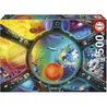 Puzzle - EDUCA - Passeggiata nello spazio - 500 pezzi - Tema scienza e