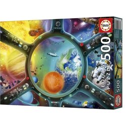 Puzzle - EDUCA - Passeggiata nello spazio - 500 pezzi - Tema scienza e