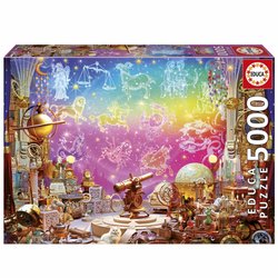 Puzzle - EDUCA - Astrologia - 5000 pezzi - 157 x 107 cm - Per adulti -