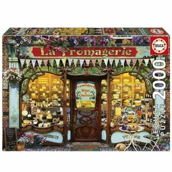 Puzzle - EDUCA - La bottega del formaggio - 2000 pezzi - 96x68 cm - da